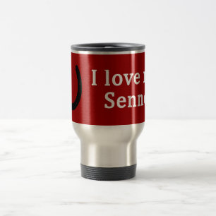 Caneca Térmica Eu Amo Meu Cavalo Senador