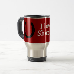 Caneca Térmica Eu Amo Meu Cavalo Shan
