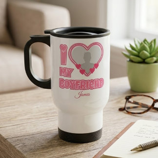 Caneca Térmica Eu Amo Meu Namorado Personalizado – Adicionar Foto