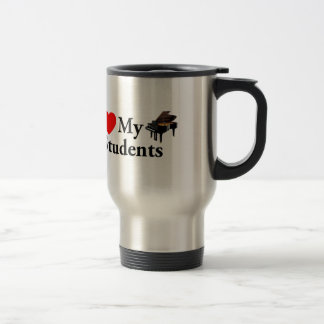 Caneca Térmica Eu amo meus estudantes do piano