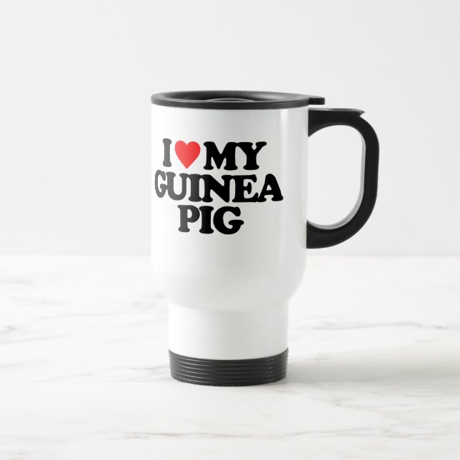 CANECA TÉRMICA EU AMO MINHA COBAIA (Direita)
