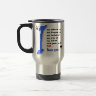 Caneca Térmica Eu amo minha criança com autismo - projete a série