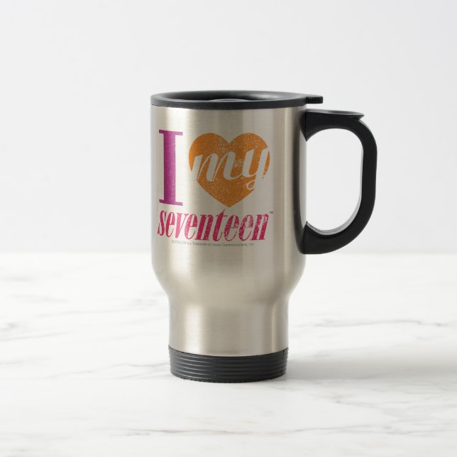 Caneca Térmica Eu amo minha laranja 17 (Direita)