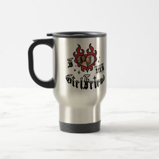 Caneca Térmica Eu Amo Minha Namorada - Vermelho - DingusDesign