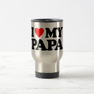 CANECA TÉRMICA EU AMO MINHA PAPÁ