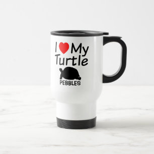 Caneca Térmica Eu Amo Minha Tartaruga