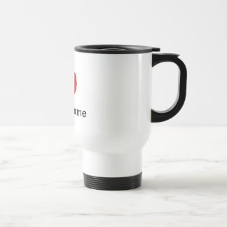 Caneca Térmica Eu amo (o coração)