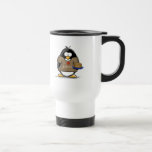 Caneca Térmica Eu amo o pinguim dos Latkes<br><div class="desc">Um pinguim do feriado do divertimento apenas para o Hanukkah. Mostre fora seu espírito do feriado com este pinguim loving do latke bonito.</div>