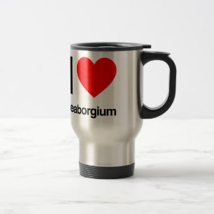 Caneca Térmica eu amo o seaborgium