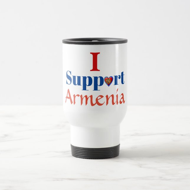 Caneca Térmica Eu apoio Armênia Mug (Centro)