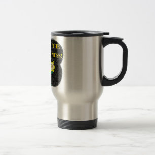Caneca Térmica Eu ataco a escuridão!