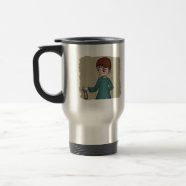 Caneca Térmica Eu atingi o cume e tudo o que eu consegui foram es