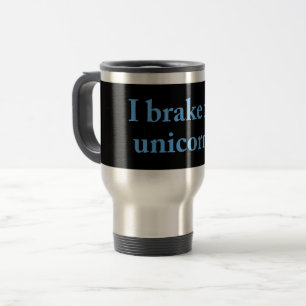 Caneca Térmica Eu Braço Para Unicórnios