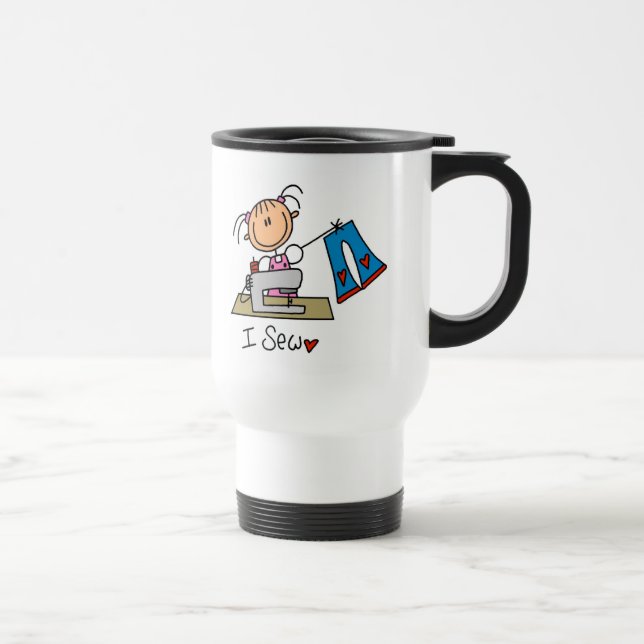 Caneca Térmica Eu Costuro (Direita)
