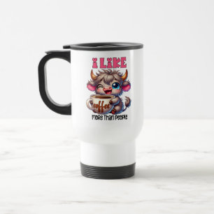 Caneca Térmica Eu Gosto Mais de Café do que de Pessoas