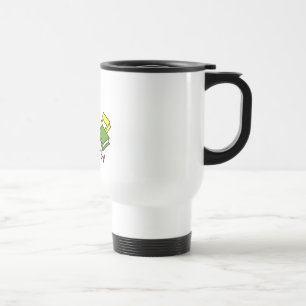 Caneca Térmica Eu Leio Camisetas e Presentes