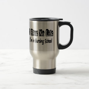 Caneca Térmica Eu não tenho nenhuma escola de cuidados engraçad
