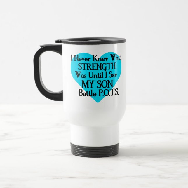Caneca Térmica Eu Nunca Soube/Coração/Filho...POTS (Esquerda)