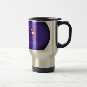 Caneca Térmica Eu penso fora da caixa.