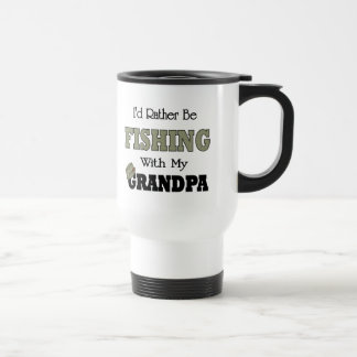 Caneca Térmica Eu Preferencialmente de pescar com o vovô