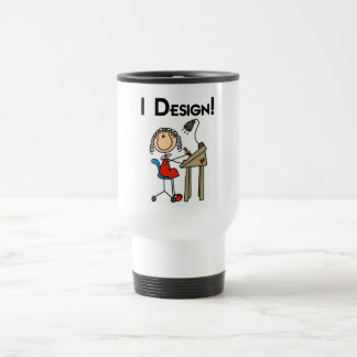 Caneca Térmica Eu projeto o camiseta e os presentes