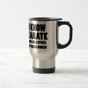 Caneca Térmica Eu sei karatê