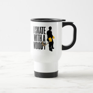 Caneca Térmica Eu Skate Com Uma Woody (Hockey)