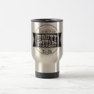Caneca Térmica Eu sobrevivi a Monty Stewart…