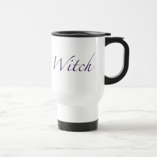 Caneca Térmica "Eu sou aquela Bruxa" enrole em volta de uma canec