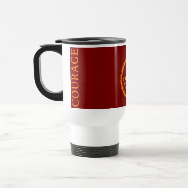 CANECA TÉRMICA EU SOU CORAGEM (Esquerda)