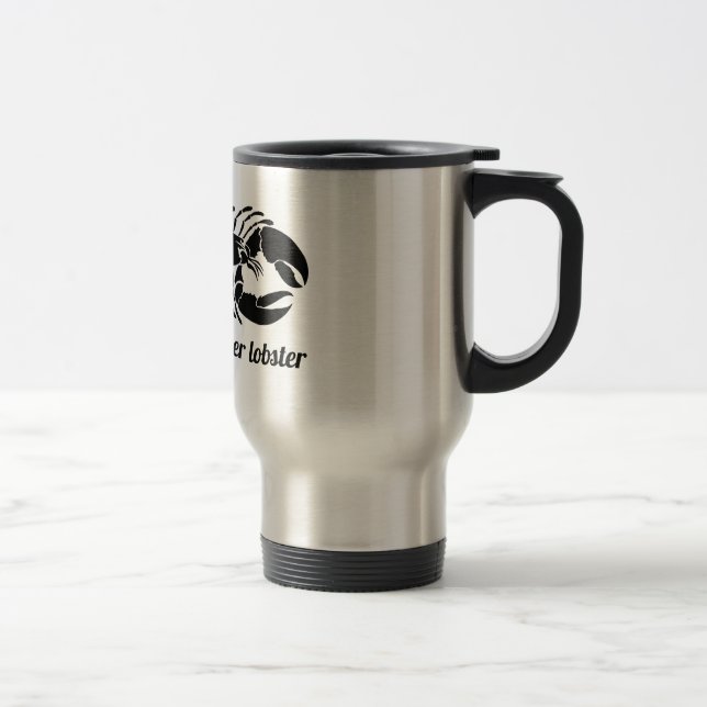 Caneca Térmica Eu sou sua lagosta (Direita)