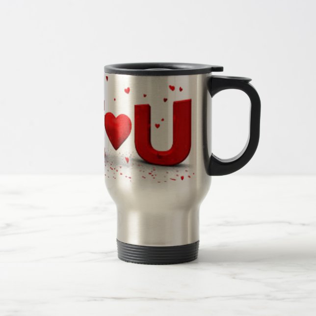 Caneca Térmica Eu te amo (Direita)
