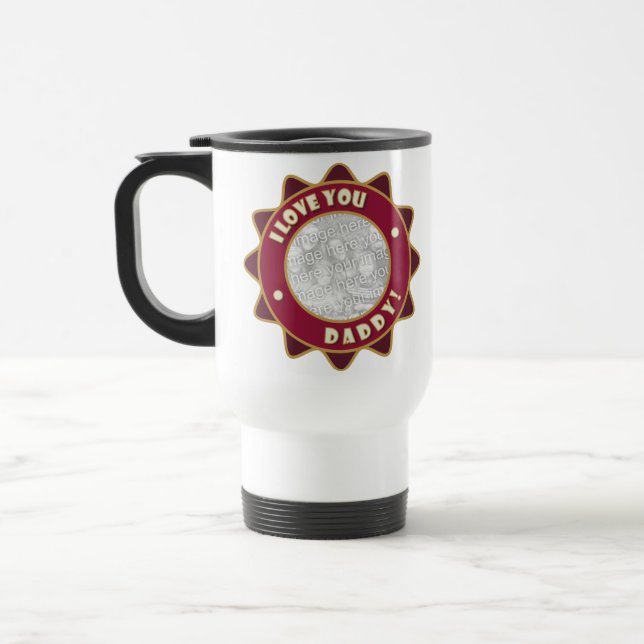 Caneca Térmica Eu te amo pai! (Esquerda)