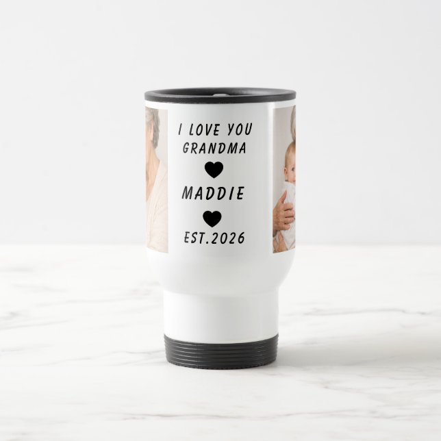 Caneca Térmica Eu Te Amo Vovó | Dia dos Avós (Centro)