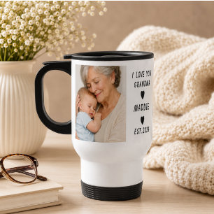 Caneca Térmica Eu Te Amo Vovó Dia dos Avós