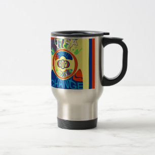 Caneca Térmica EUA Hillary Beauful Change Patterna Art design