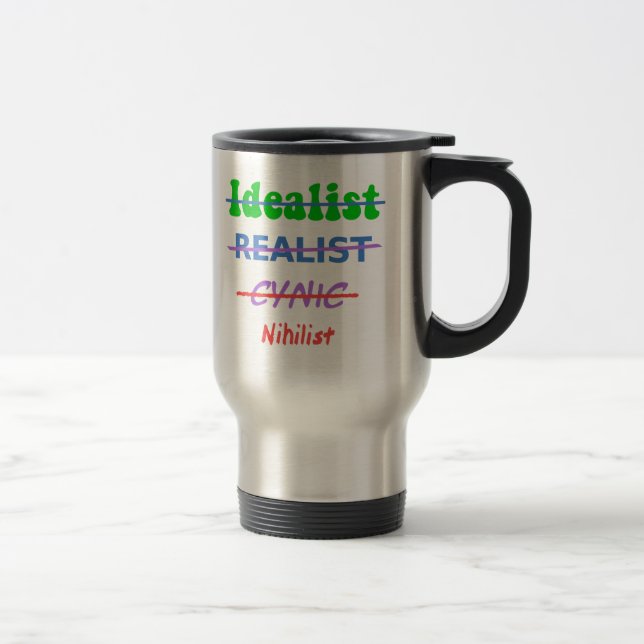 Caneca Térmica Evolução de um Nihilist (Direita)