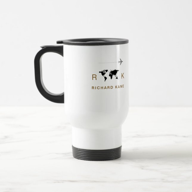 Caneca Térmica Excelente Clássica Monograma (Esquerda)