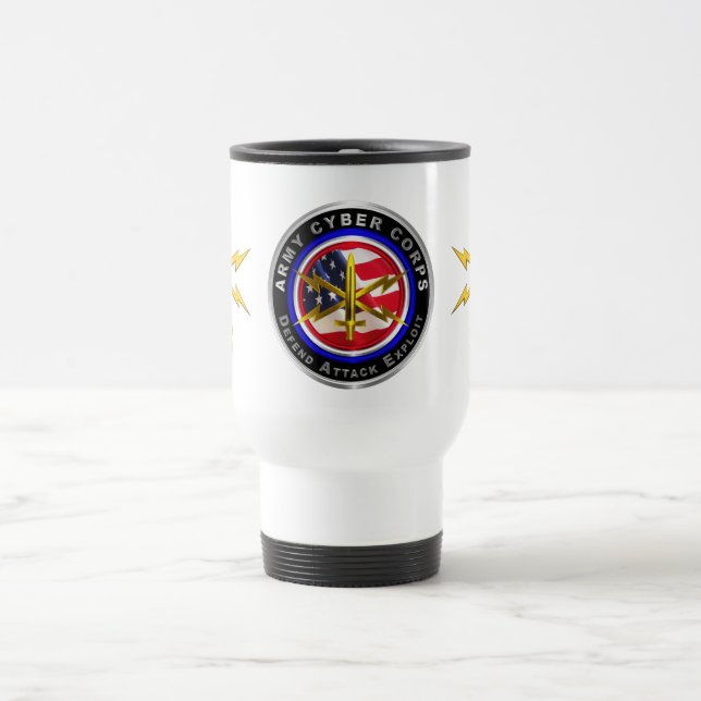 Caneca Térmica Exército Cyber Corps Veteran (Centro)