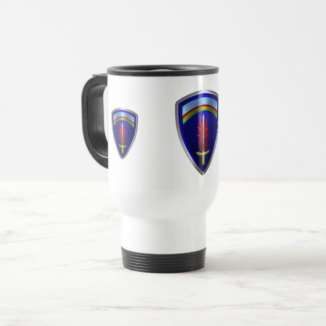 Caneca Térmica Exército Europa USAREUR (Frente Esquerda)
