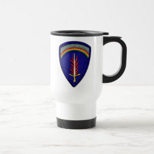 Caneca Térmica Exército Europeu USAREUR Patch Vets Mug