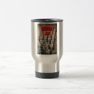 Caneca Térmica Exército Terracotta China - Foto Profissional