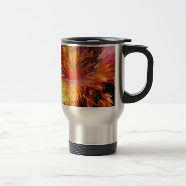 Caneca Térmica Explosão de Cubo Solar (Direita)