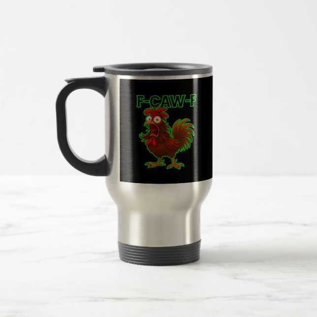 Caneca Térmica F-Caw-F Chicken Classic Retro Graphic (Esquerda)