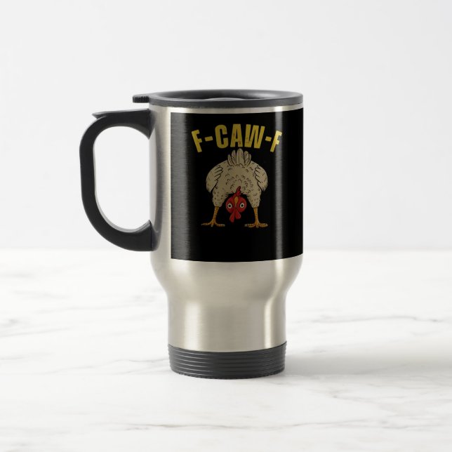 Caneca Térmica F-Caw-F-Chicken Essential Art Graphic (Esquerda)