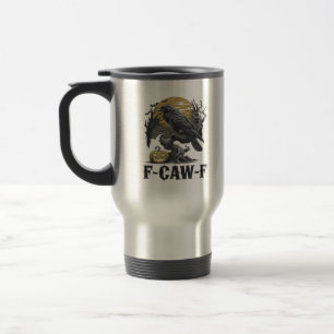 Caneca Térmica F-Caw-F Design Minimalista Clássico