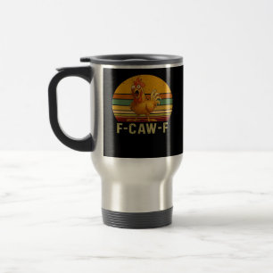 Caneca Térmica F-Caw-F Frango Essencial Retro Clássico