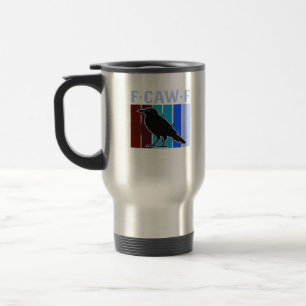 Caneca Térmica F-Caw-F Gráfico Criativo Clássico
