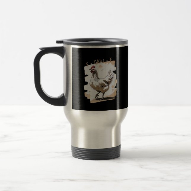 Caneca Térmica F-Caw-F Gráfico Vintage (Esquerda)