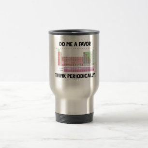 Caneca Térmica Faça-me que um favor pensa periòdicamente (a mes
